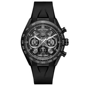 Tag Heuer Carrera Men's Black Rubber Watch