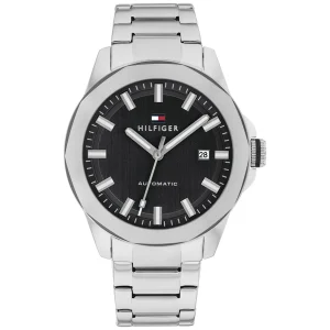 Tommy Hilfiger Men's Automatic Silver Steel Watch