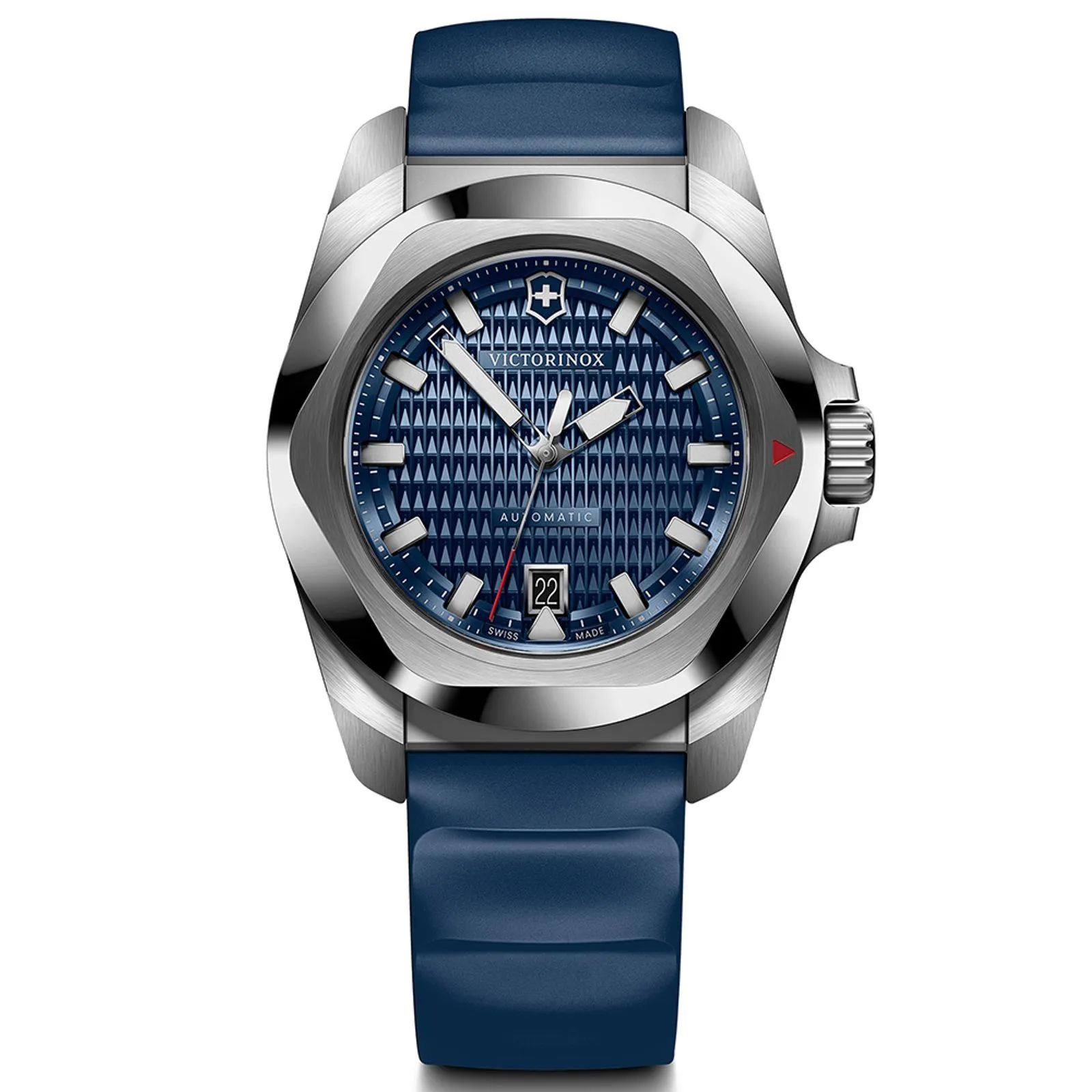 Victorinox Stainless Steel Men's Watch with 2 Wood and Rubber Straps - Image 3